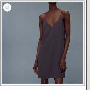 Aritzia slinky camisole vivienne dress (xxs)